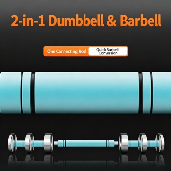 Chrome Detachable Cast Iron Dumbbell Set