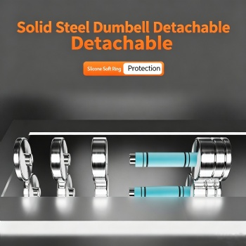 Chrome Adjustable Dumbbell Set